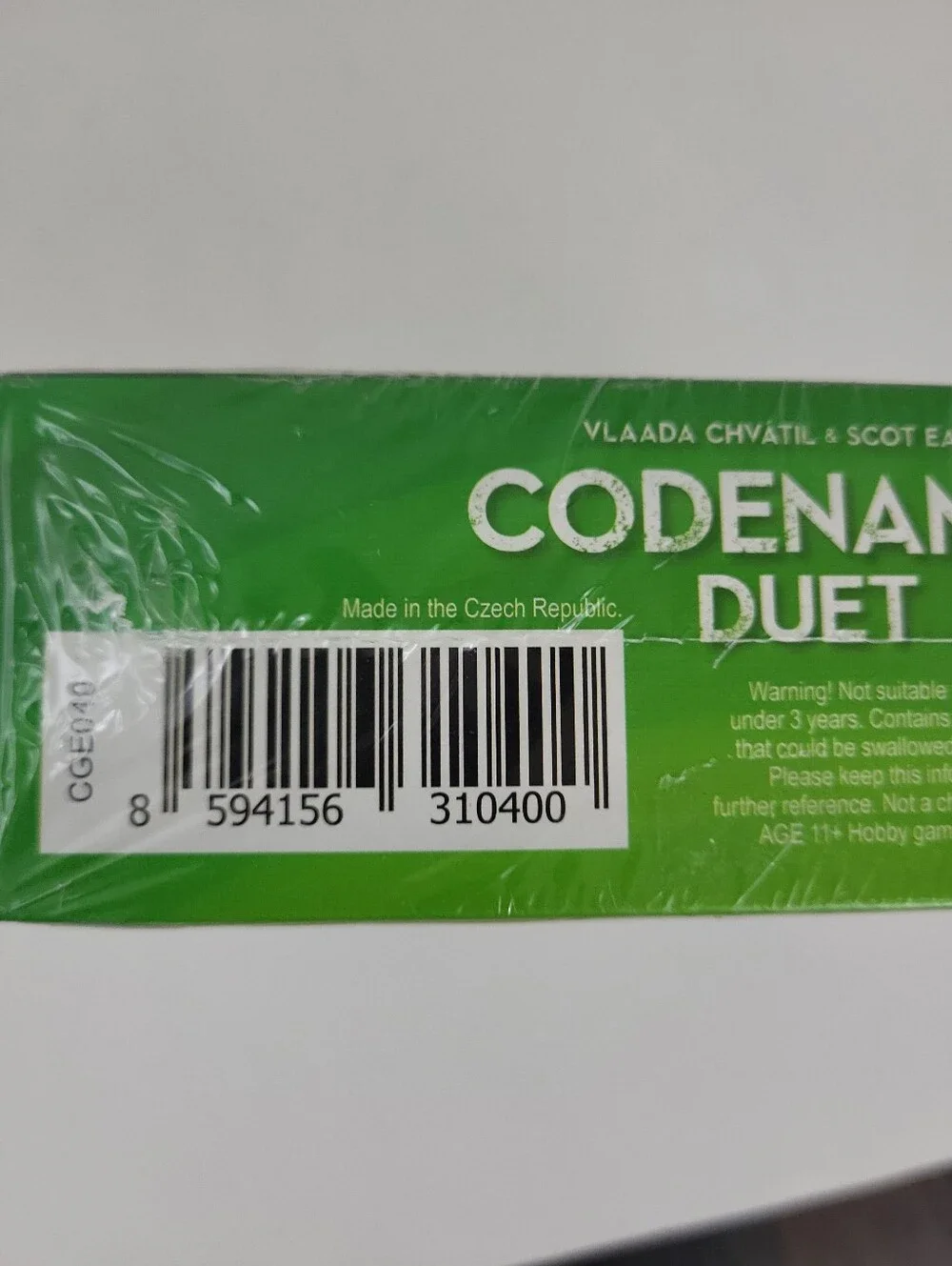 New Codenames Duet Board Game